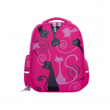 Купить рюкзак brunovisconti «кошки. романтика», розовый ( id 11236977 )