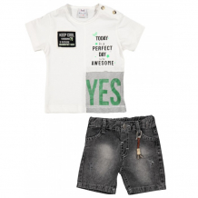 Купить verscon комплект для мальчика футболка и шорты v4778