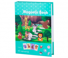 Купить magnetic book игра в зоопарке 59 деталей tav034