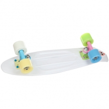 Купить скейт мини круизер пластборды dragee 6 x 22.5 (57.2 см) multicolored white белый ( id 1181608 )