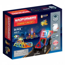 Купить конструктор magformers магнитный dynamic flash set (54 детали) 709010