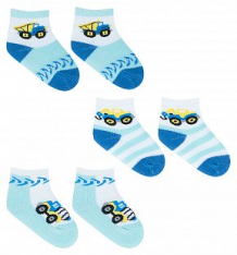Купить носки yo!, цвет: белый/голубой ( id 9950421 )