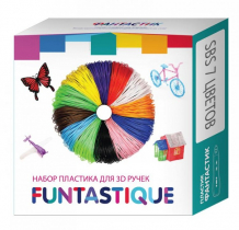 Купить funtastique комплект про cбс-пластик для 3d-ручек 7 цветов sbs-pen-7