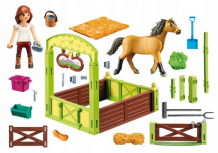 Купить playmobil игровой набор playmobil «загон для лошадей» 9478