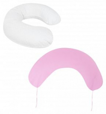 Купить комплект smart-textile бумеранг-лайт подушка/наволочка длина по краю 220 см, цвет: розовый ( id 8331811 )