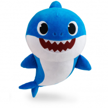 Купить мягкая игрушка baby shark плюшевая папа акула 35 см 61452
