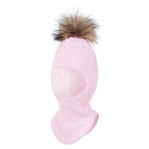 Купить шапка-шлем stella's kids, цвет: розовый ( id 11439262 )