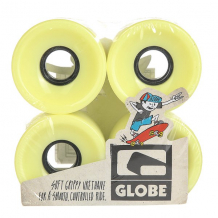 Купить колеса для скейтборда для лонгборда globe bantam wheel glow in the dark 83a 62 mm желтый ( id 1168644 )