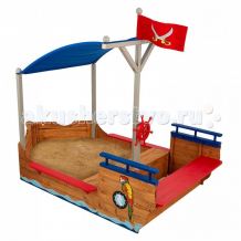 Купить kidkraft песочница пиратская лодка 00128_ke
