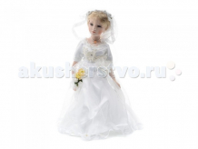 Купить angel collection кукла фарфоровая невеста 16" 40.6 см hm164815