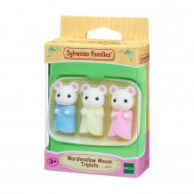 Купить набор sylvanian families "тройняшки зефирные мышата" ( id 11220846 )