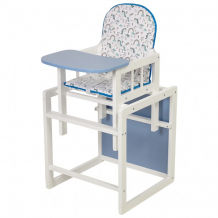 Купить стульчик для кормления polini kids трансформируемый единорог радуга 0003055