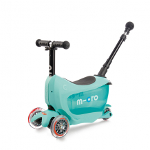 Купить micro mmd031 самокат mini2go deluxe plus, ментоловый