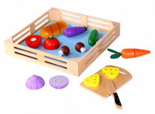 Купить деревянная игрушка tooky toy набор овощи tki015 tki015