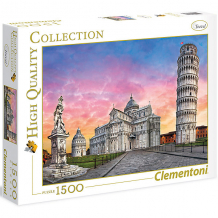 Купить пазл clementoni "пизанская башня", 1500 элементов ( id 7335633 )