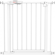 Купить барьер-калитка для дверного проема baby safe xy-009, 75-85 см, белый металл ( id 13278276 )