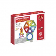 Купить магнитный конструктор magformers basic plus 26 set ( id 12355939 )