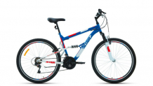 Купить велосипед двухколесный altair mtb fs 26 1.0 рост 16" 2022 rbk22al26058