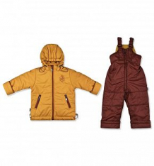 Купить комплект куртка/полукомбинезон leo, цвет: оранжевый/коричневый ( id 10269521 )