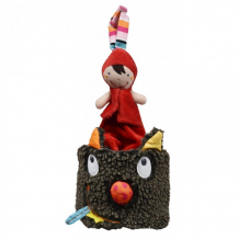 Купить мягкая игрушка ebulobo волчонок в шляпе 14 см e10071
