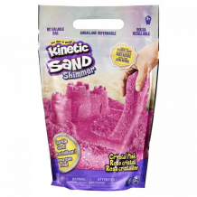 Купить kinetic sand кинетический песок набор для лепки с блестками 