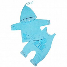 Купить комплект куртка/полукомбинезон карапузик адам и ева, цвет: голубой ( id 11752336 )