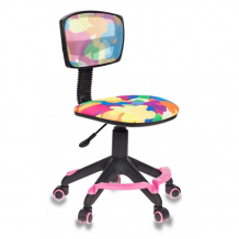Купить бюрократ детское кресло (спина сетка) ch-299-f/abstract ch-299-f/abstract