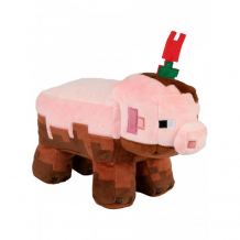 Купить мягкая игрушка minecraft earth adventure muddy pig свинья 25 см tm13545