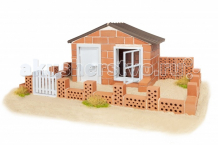 Купить teifoc строительный набор летний домик 130 деталей tei 4500
