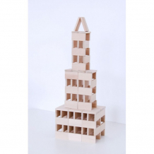 Купить деревянная игрушка мишка кострома набор для конструирования брусочки № 1 3304