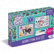 Купить набор пазлов 2в1 littlest pet shop "дизайн-студия" лучшие друзья, с сюрпризом ( id 10986219 )