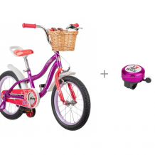 Купить велосипед двухколесный schwinn elm 16 и звонок r-toys i love my bike 