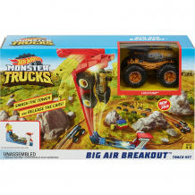 Купить автотрек hot wheels monster trucks поединок в воздухе ( id 10359164 )