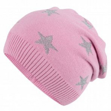 Купить шапка stella's kids звезды, цвет: розовый ( id 12494974 )
