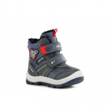 Купить ботинки зимние geox flanfil со светодиодами, синий, красный mothercare 997269187