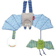 Купить мягконабивная игрушка sigikid, голубая летучая мышь, коллекция городские дети, 22 см ( id 4010650 )