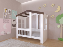 Купить подростковая кровать рв-мебель астра домик без ящика astrad-35