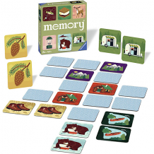 Купить настольная игра ravensburger "мемори: на природе" ( id 16074155 )