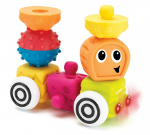 Купить развивающая игрушка infantino набор фигурок sensory 12 шт. 216406
