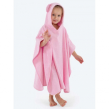 Купить babybunny детское махровое полотенце пончо с ушками медвежонок m 115х71 см 7p12