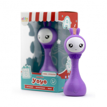 Купить alilo 61037 музыкальная игрушка умный зайка alilo r1+ yoyo, фиолетовый