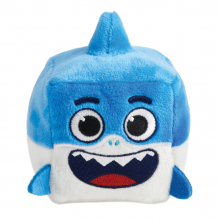 Купить мягкая игрушка baby shark музыкальный плюшевый куб папа акула 61503