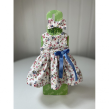Купить tukitu комплект одежды для кукол (платье летнее, бант на голову) 40 см 29