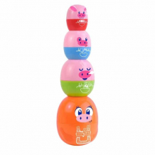 Купить развивающая игрушка happy kid toy пирамидка-матрешка мама-хрюшка 3997