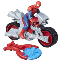 Купить hasbro spider-man b9705/b9994 человек-паук на мотоцикле