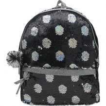 Купить рюкзак с пайетками bright dreams в горошек черный ( id 16055580 )