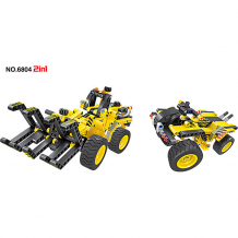 Купить конструктор "трактор для заготовки леса", 301 деталь, qihui ( id 5430813 )