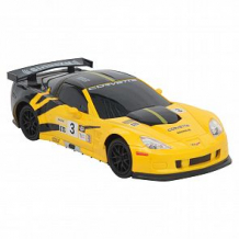 Купить машина на радиоуправлении chevrolet corvette r (желтая) maxi car ( id 11681476 )