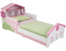 Купить детская кроватка kidkraft кукольный домик с полочками 76255_ke