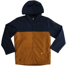 Купить куртка детская quiksilver wannadwryouth navy blazer синий,коричневый ( id 1182840 )